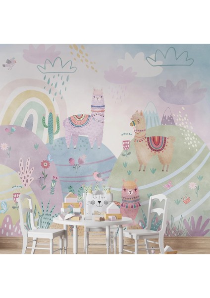 Kız Çocuk Odası Duvar Kağıdı -Isı ve Ses Yalıtımı Yırtılmaz fiyatları