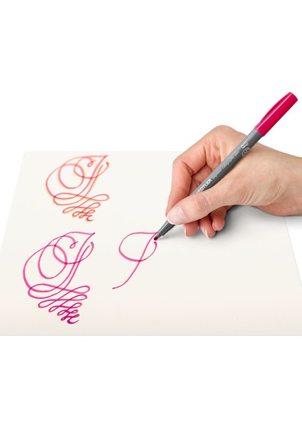 - Wiz Design / 375 C12 Staedtler Kaligrafi Uçlu Pıgement Arts Kalem 12'li