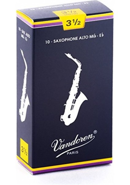 Mavi Kutu 3.5 Numara Alto Saksafon Kamışı SR2135