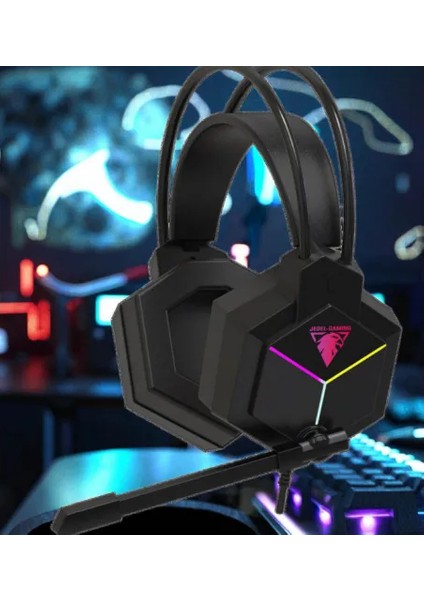 GH-561 Jack + USB Gaming Rgb LED Işıklı Kulaklık.
