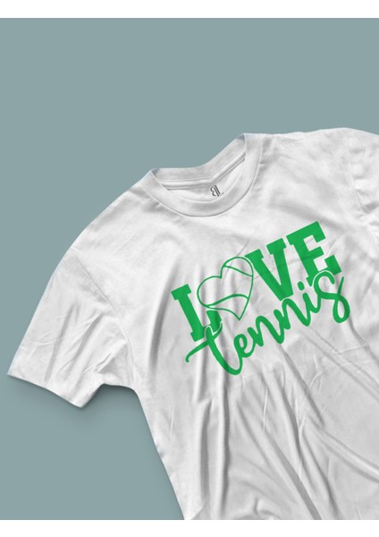 Love Tennis Yeşil Logo T-Shirt fiyatları