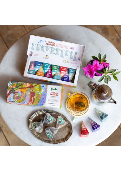 20'li Soul Of Anatolia-Yeşil Çay, Siyah Çay ve Bitki Çayı,20'li Pla Poşet, Premium Koleksiyon, Hediyelik modelleri