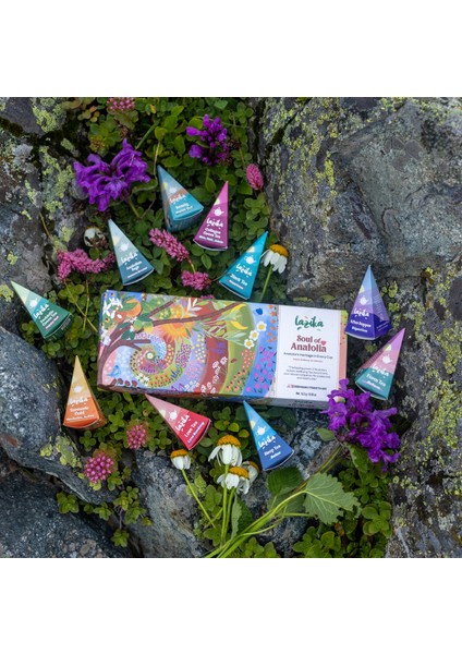 20'li Soul Of Anatolia-Yeşil Çay, Siyah Çay ve Bitki Çayı,20'li Pla Poşet, Premium Koleksiyon, Hediyelik