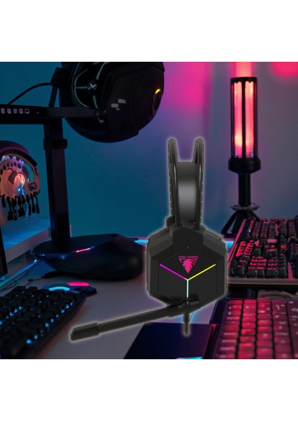 GH-561 Jack + USB Gaming Rgb LED Işıklı Kulaklık. fırsatları