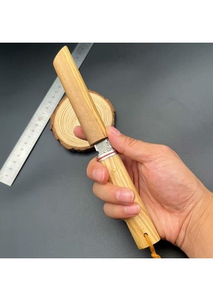 Damascus Tanto Japon Edc Zeytin Ağacı Sap indirimleri