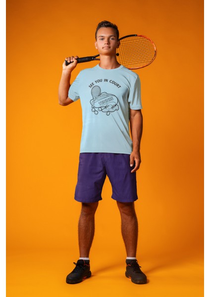 See You In Court Tennis T-Shirt modelleri