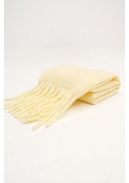 Klein Soft Touch Püskül Detaylı Yün Dokulu Premium Kışlık Şal Saçaklı Atkı modelleri