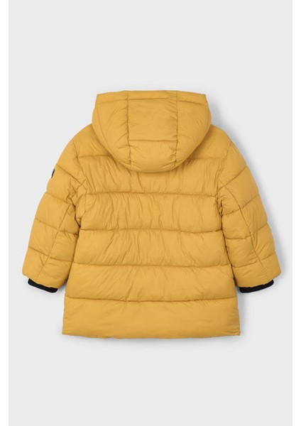 Erkek Çocuk 4-9 Yaş Uzun Dolgulu Mont Hardal modelleri