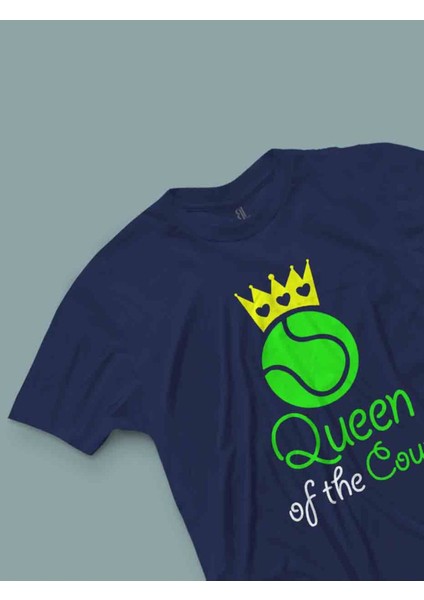 Queen Of The Court Siyah T-Shirt fiyatları