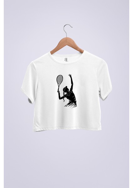 Tennis Woman Crop T-Shirt