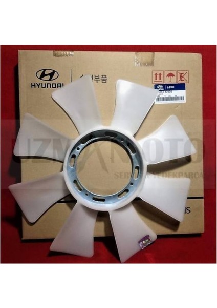 Radyatör Fan Pervanesi 2526142100 - H100 /L300 /starex /canter