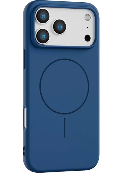 Apple iPhone 17 Pro Max Jully Magsafe Kapak - Lacivert