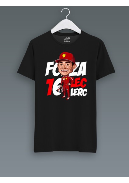 Forza Leclerc Kırmızı T-Shirt