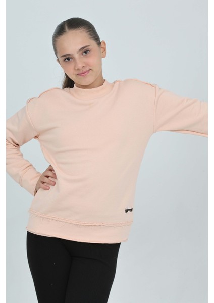 Kız Çocuk Happen Nakışlı Sweatshırt modelleri
