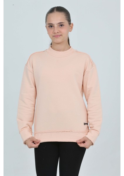 Kız Çocuk Happen Nakışlı Sweatshırt indirimleri