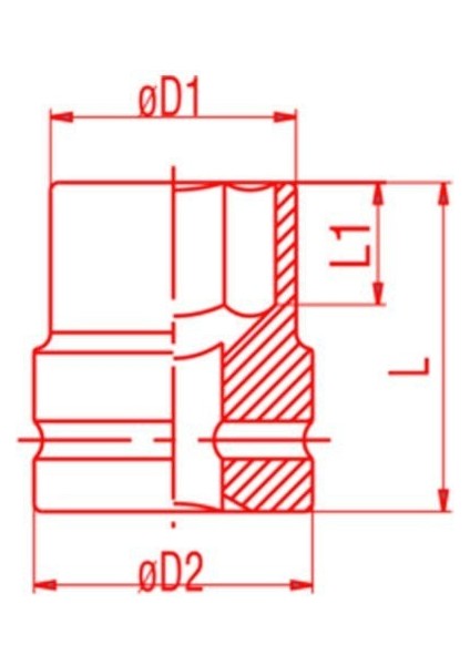 19MM Havalı Lokma Anahtar 3/4'' Altıköşe Izeltaş 1119 fiyatları
