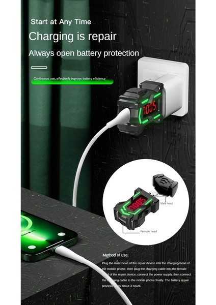 Çok Işlevli Cep Telefonu Pil Tamircisi, Akıllı Telefon Cihazlarının Pilini Onarıyor ve Pil Ömrünü Uzatıyor (Yurt Dışından) fiyatları