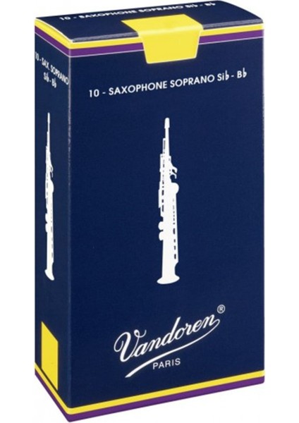 Mavi Kutu 2.5 Numara Soprano Saksafon Kamışı SR2025