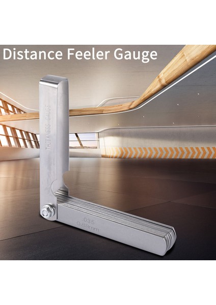32 Set Mesafe Gösterge Filding Valf Öğretimi Feeler Gauge 0.04-0.88 mm Boşluk Boyutu (Yurt Dışından) fiyatları
