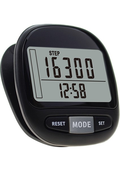 Klips ve Kayış, Kalori Tezgahı, 7 Günlük Bellek ile Yürümek Için 3D Pedometre. Erkek Kadınlar ve Çocuklar Için Doğru Adım Sayacı (Yurt Dışından)
