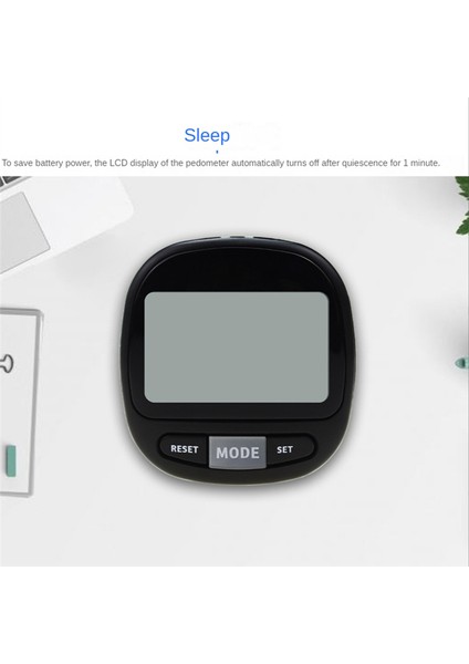 Klips ve Kayış, Kalori Tezgahı, 7 Günlük Bellek ile Yürümek Için 3D Pedometre. Erkek Kadınlar ve Çocuklar Için Doğru Adım Sayacı (Yurt Dışından) indirimleri