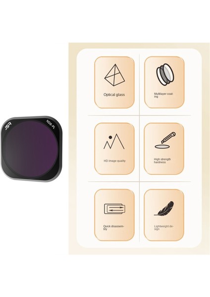 INSTA360 Ace Pro Filtresi Için Jsr Junestcr Nd Işık Azaltma Cpl Polarize Starlight Uv Anti-Işık Hasar Aynası A (Yurt Dışından) fırsatları