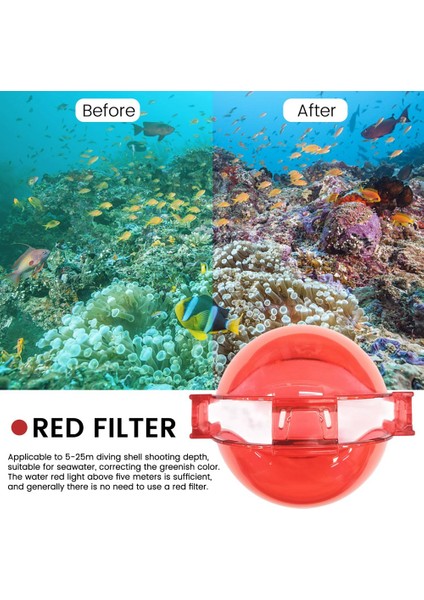 INSTA360 X3 Su Geçirmez Kasa Için Dalış Filtresi, Kırmızı+Pembe+Mor Filtreler Sualtı Video Fotoğrafçılığı Için Renkleri Geliştirir (Yurt Dışından) indirimleri