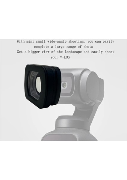 Djı Osmo Cep 3 Elde Gimbal Kamera Aksesuarları Için Geniş Açılı Lens Filtresi Artırılmış Geniş Açılı Filtre (Yurt Dışından) indirimleri