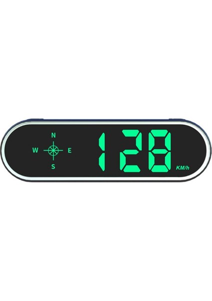 Hud Gps Speedometre Evrensel Otomobil Heads-Tüm Araç Için Hız Alarmı Pusulası ile Hız Ölçer (Yurt Dışından)