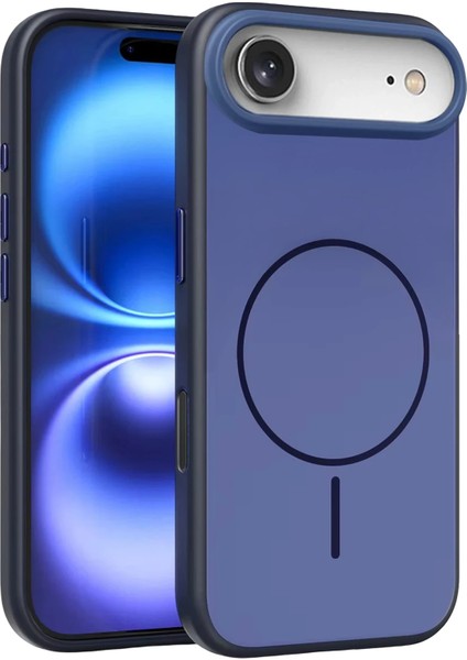 Apple iPhone 17 Air Neva Magsafe Kapak - Lacivert