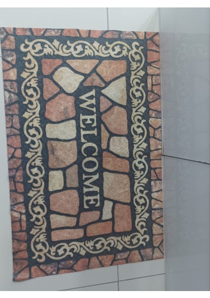 Taş Desen Kapı Önü Paspas fırsatları