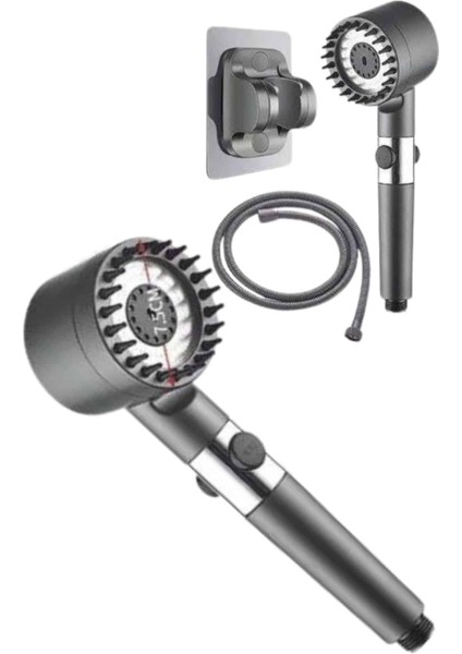 Yeni Nesil Duş Başlığı Paslanmaz Çelik Masaj Etkili Ergonomik Tasarım Su Bas? - T709G556-Z37 fırsatları