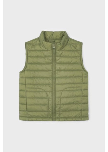 Erkek Çocuk 3-9 Yaş Dolgulu Yelek 3360 Yeşil