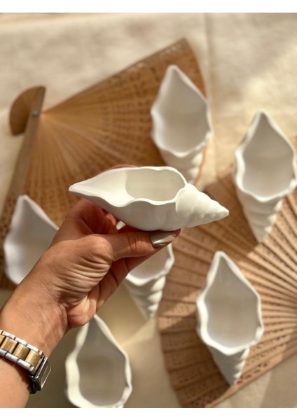 Deniz Kabuğu Dekoratif Mumluk, Takı Tabağı fiyatları