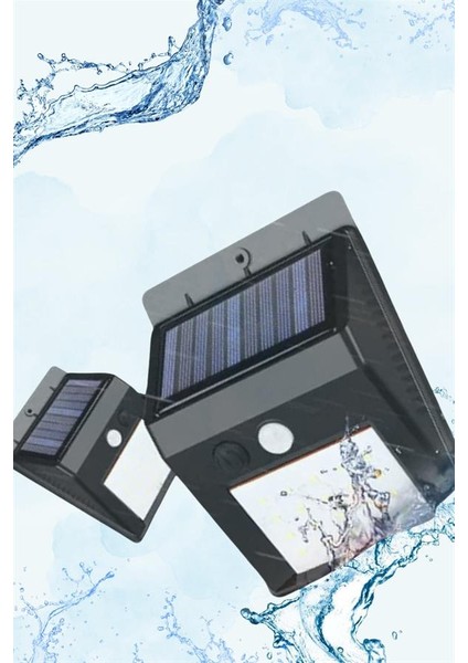 Güneş Enerjili Sensörlü Duvar Lambası Bahçe Lamba Suya Dayanıklı Bahçe Ayd? - M715K124-R79 fırsatları