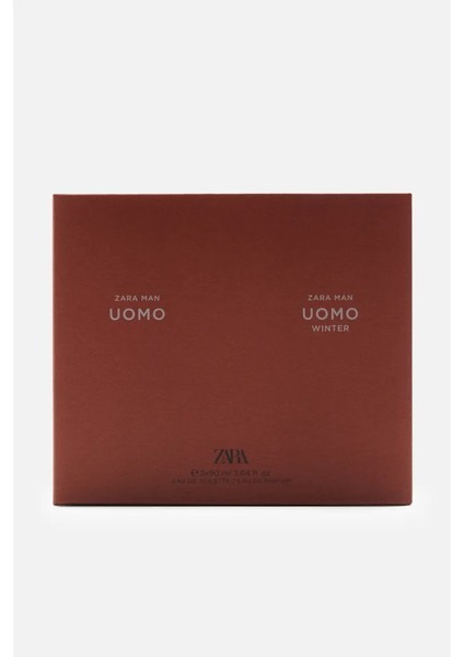 MAN UOMO EDT + ZARA MAN UOMO WINTER EDP 2 X 90ML modelleri