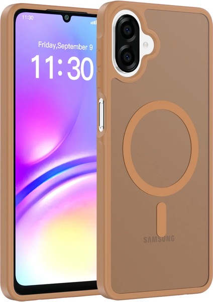 Samsung Galaxy A07 Jota Magsafe Kapak - Çöl Titanyum