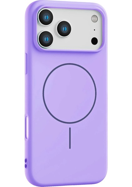 Apple iPhone 17 Pro Jully Magsafe Kapak - Lila