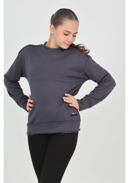 Kız Çocuk Happen Nakışlı Sweatshırt fiyatları