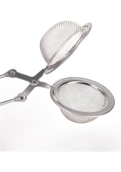 ® Paslanmaz Metal Pratik Kolay Bitki Çayı Demleme Süzgeci Aparatı indirimleri