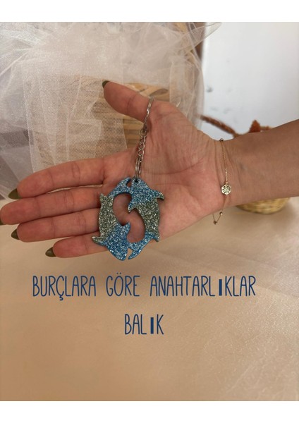 Balık Burcu Anahtarlık