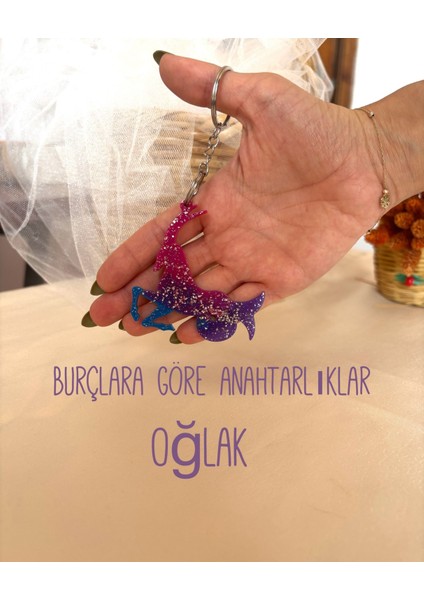 Oğlak Burcu Anahtarlık