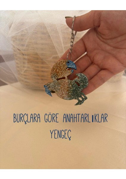Yengeç Burcu Anahtarlık