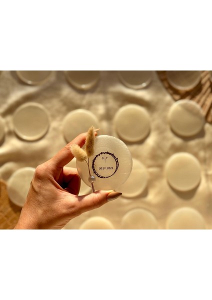 Epoksi Magnet Beyaz Esinti 20 Adet Dügün Nişan Söz Kına Hediyelikleri fiyatları