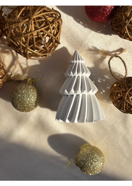 Dekoratif Yılbaşı Çam Ağacı Biblo