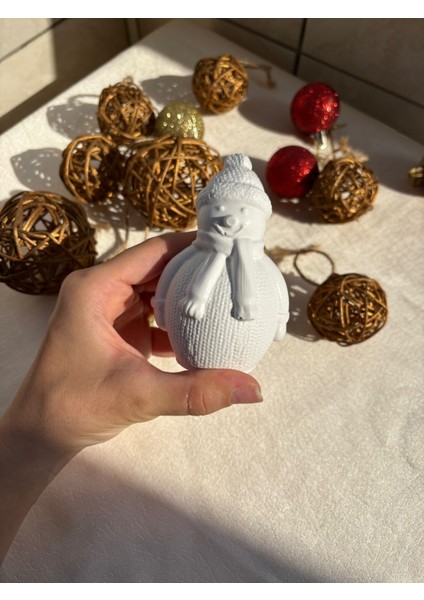 Dekoratif Yılbaşı Kardan Adam Biblo fiyatları