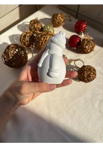 Dekoratif Yılbaşı Kardan Adam Biblo modelleri