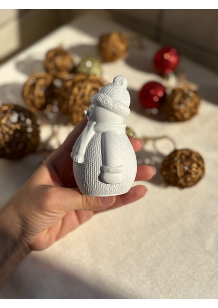 Dekoratif Yılbaşı Kardan Adam Biblo fırsatları