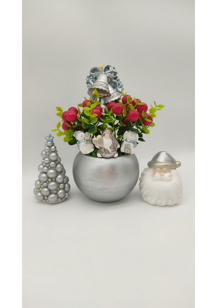 Yılbaşı Kokinalı Gümüş Saksı fırsatları