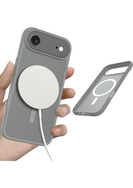 Apple iPhone 17 Air Jota Magsafe Kapak - Titan Gri fırsatları